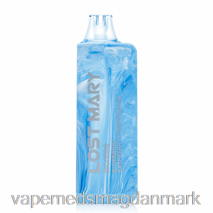 Engangs Vape Danmark Lost Mary Mo5000 Engangs Blåbær Hindbær Granatæble